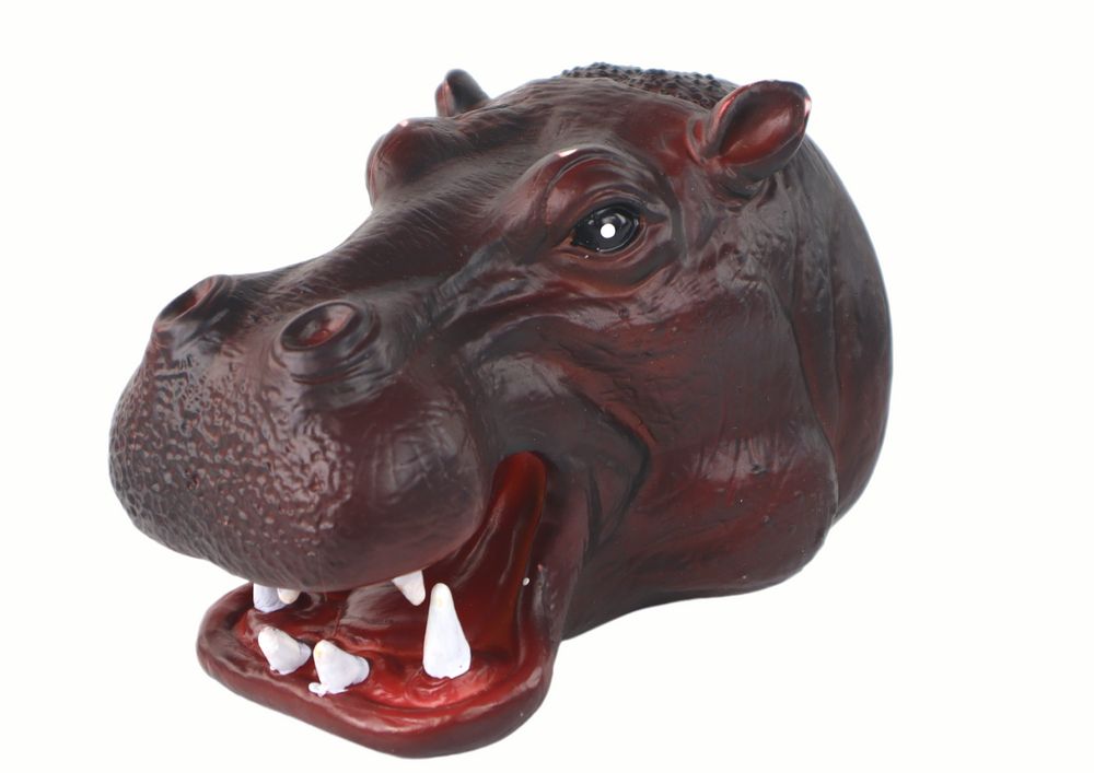 Animal Hippopotamus Hand Puppet