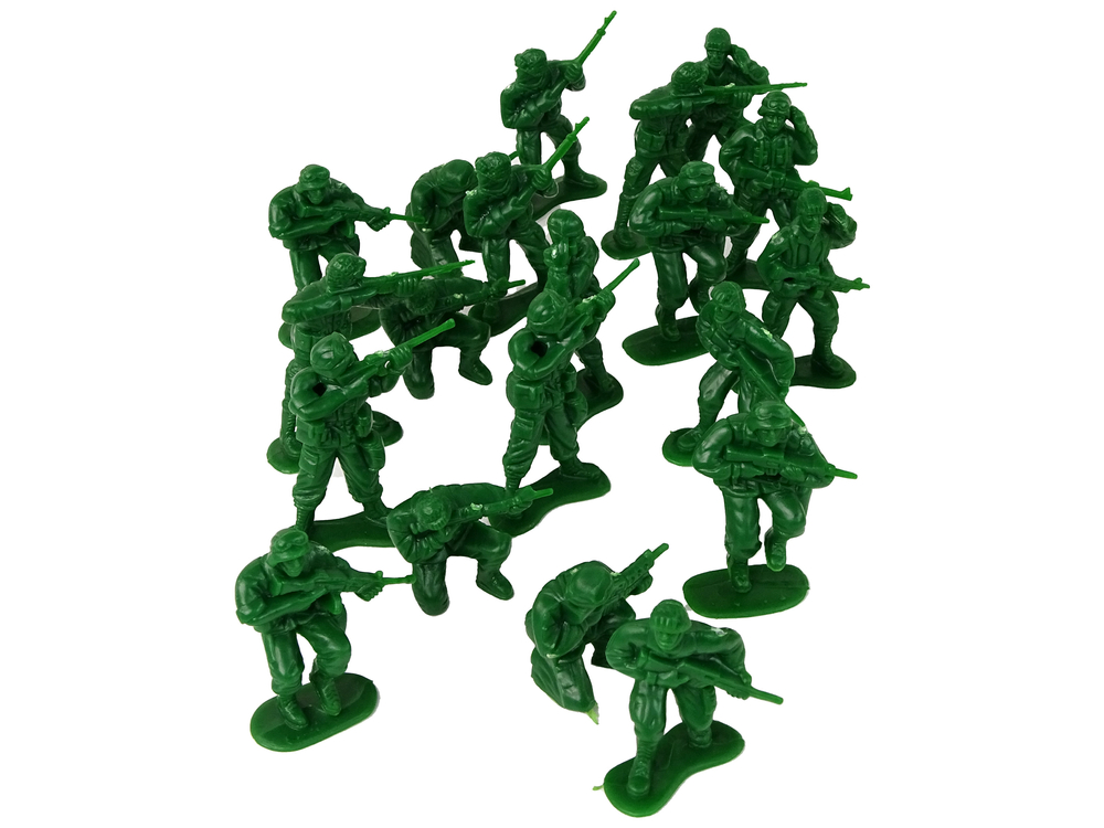 Green Soldiers Military Set