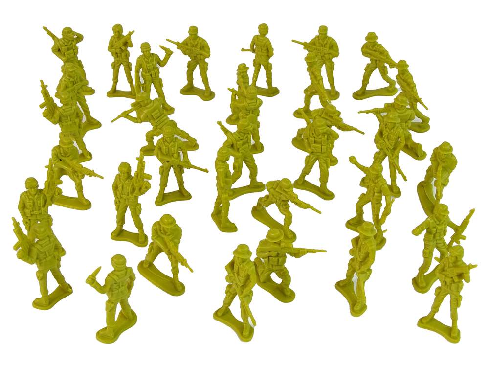 Military Set Soldiers 72 Elements