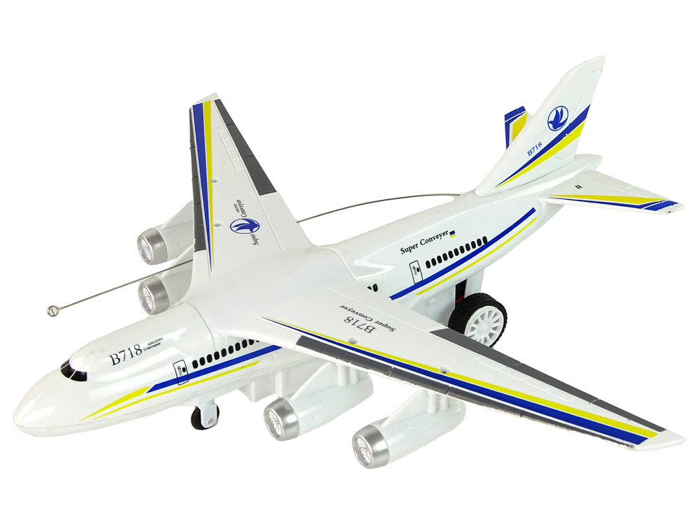 Remote Controlled RC Passenger Plane White