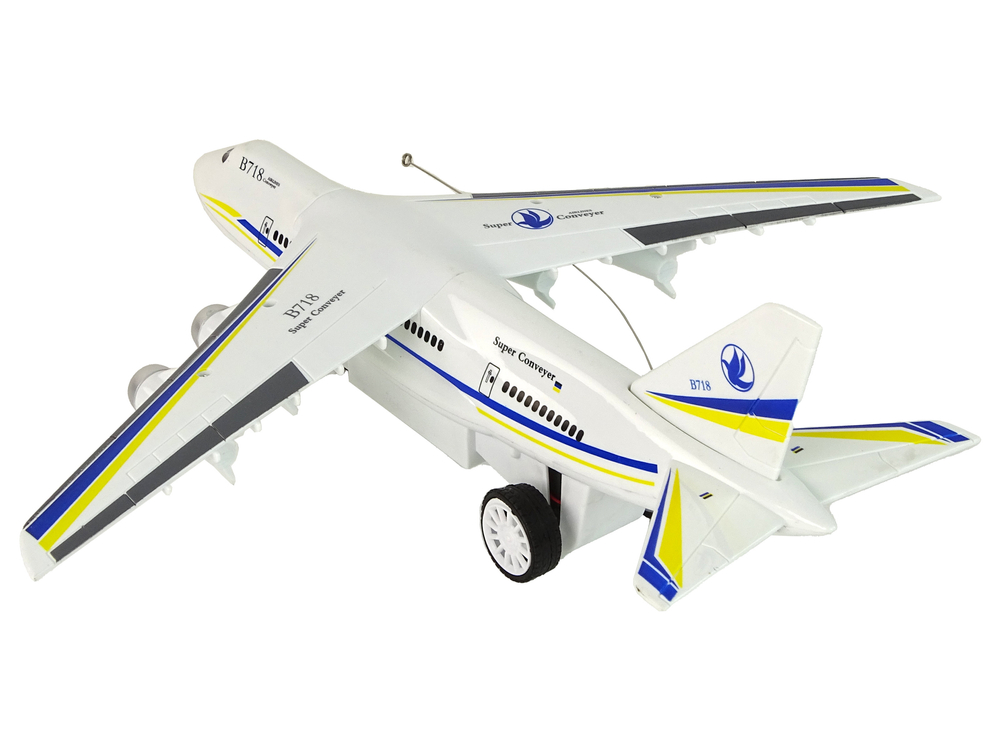 Remote Controlled RC Passenger Plane White