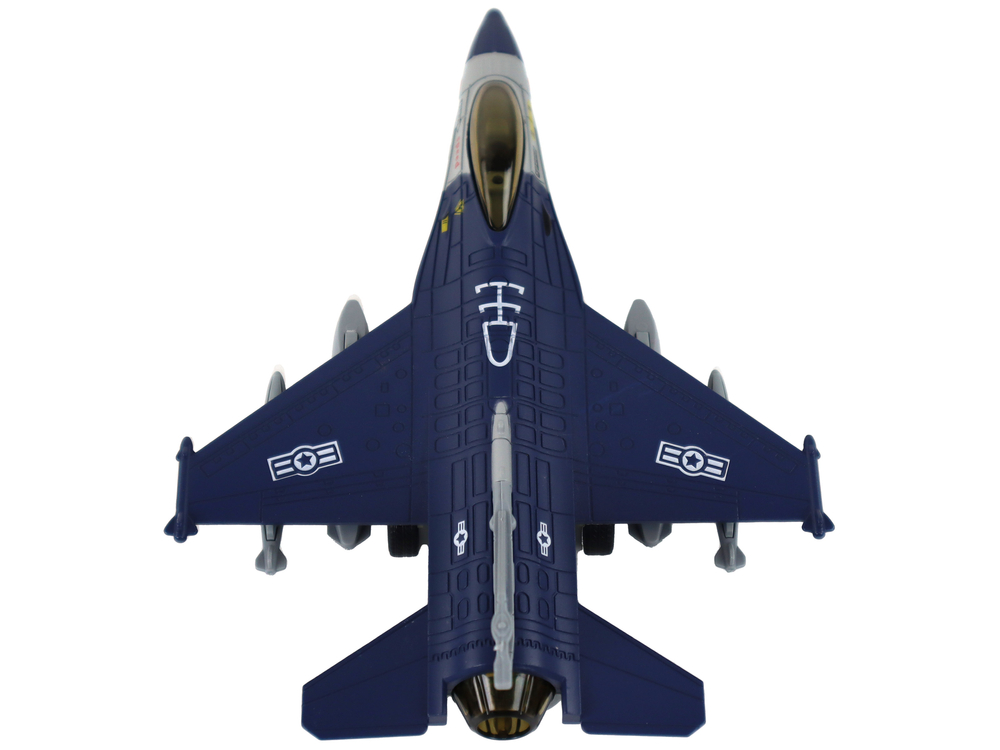 Model of a Friction Driven Airplane, navy blue or gray