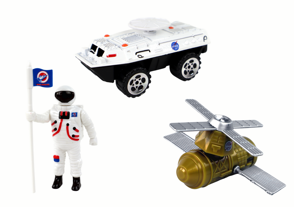 Set of Figures Space Truck Rocket 8 pcs.