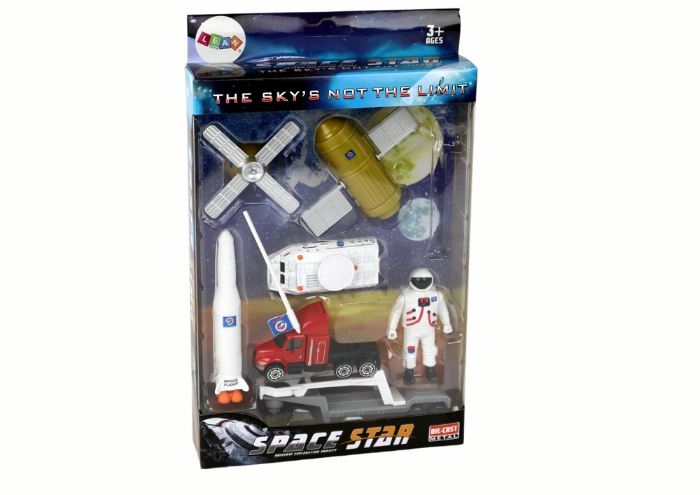 Set of Figures Space Truck Rocket 8 pcs.