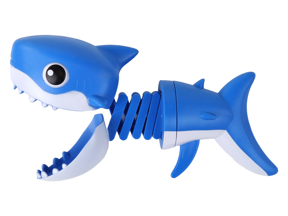 Blue Shark Biting Fish Toy Gun