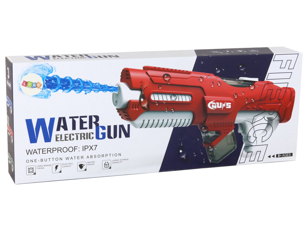 Large Red Water Gun 750ml Glasses