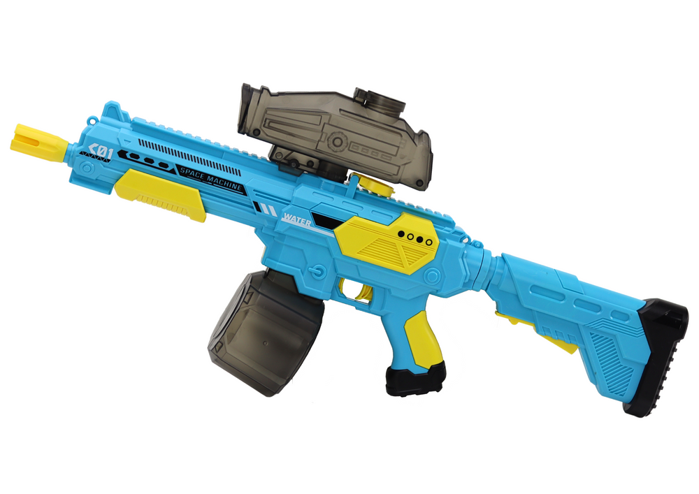 Blue Automatic M416 Cordless Water Gun Rifle