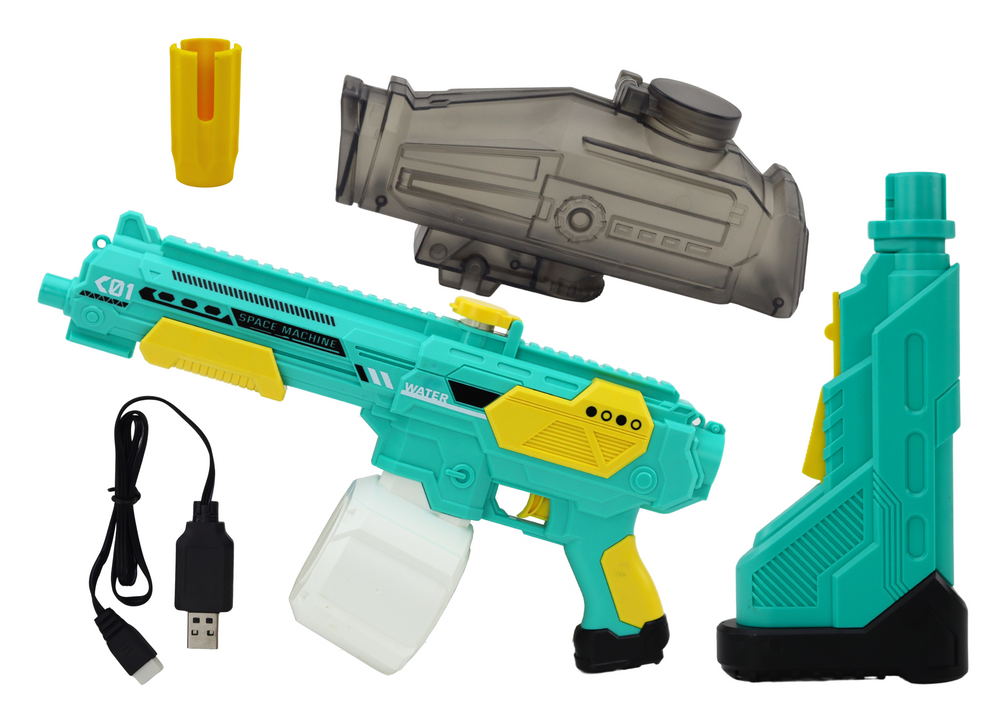 Green Automatic M416 Cordless Water Gun Rifle