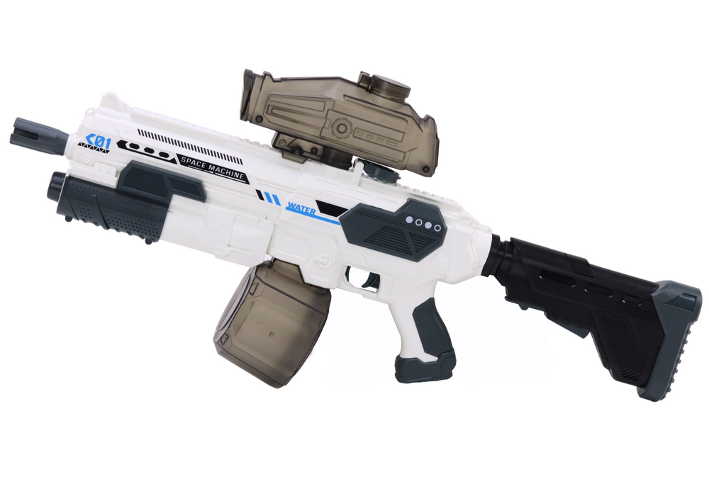 White Automatic M416 Cordless Water Gun Rifle