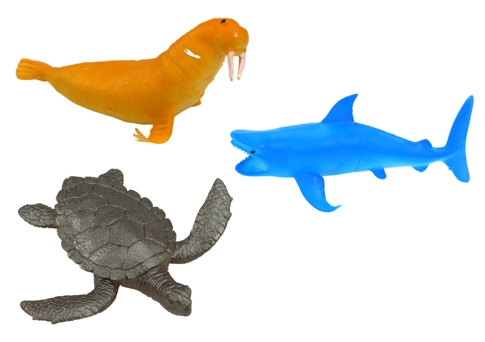 Set of 10 Underwater Sea Animal Figures