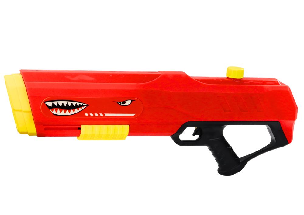 Large Shark Water Gun Pump Red 57cm