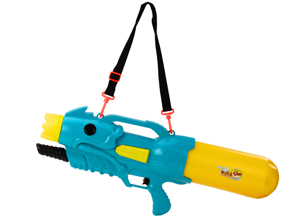 Large Water Gun 2850ml Adjustable Strap Green