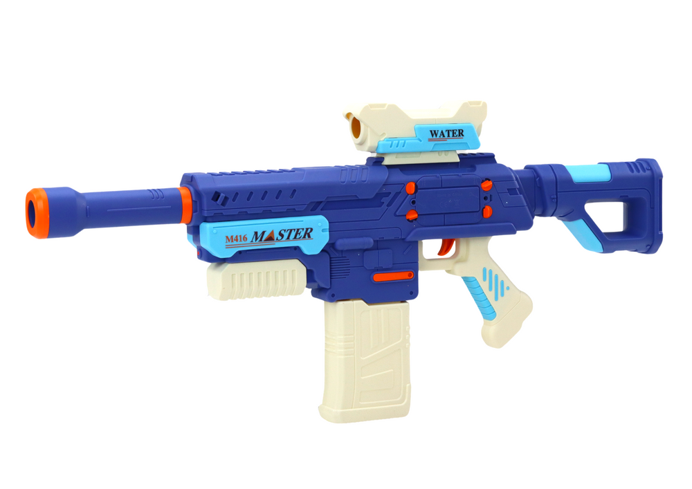 M416 Rechargeable Water Rifle 500ml Blue