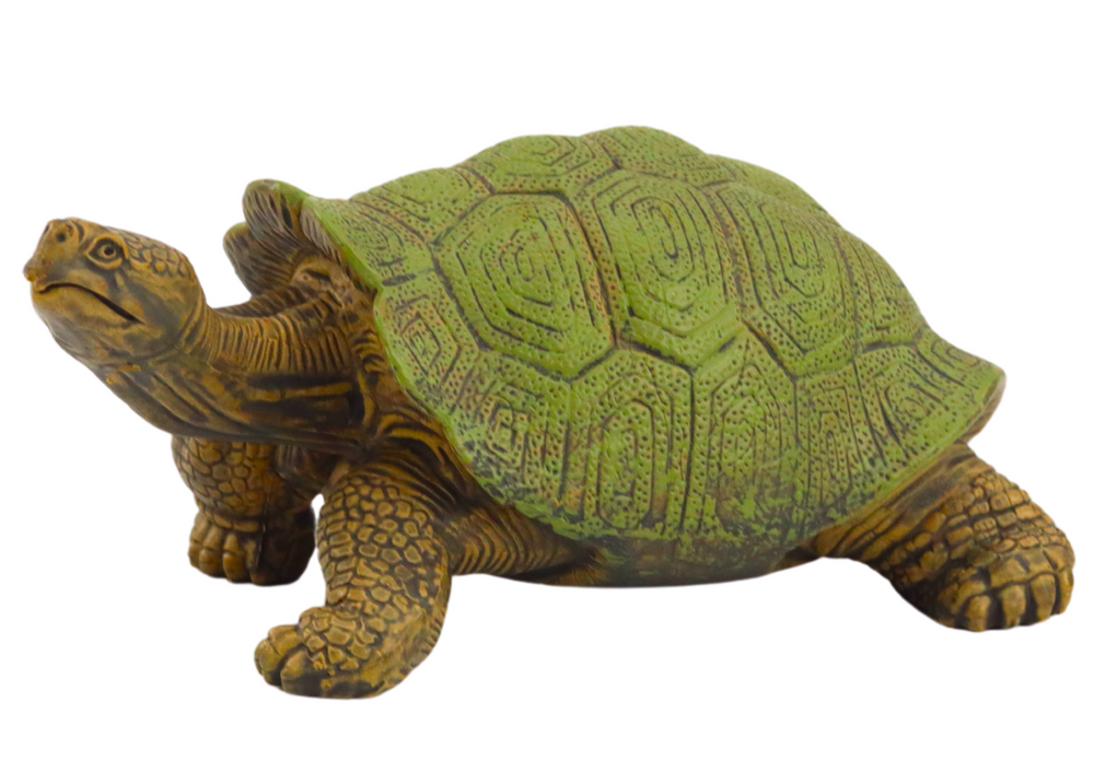 Collectible Figurine Turtle Reptile Terrestrial Green A