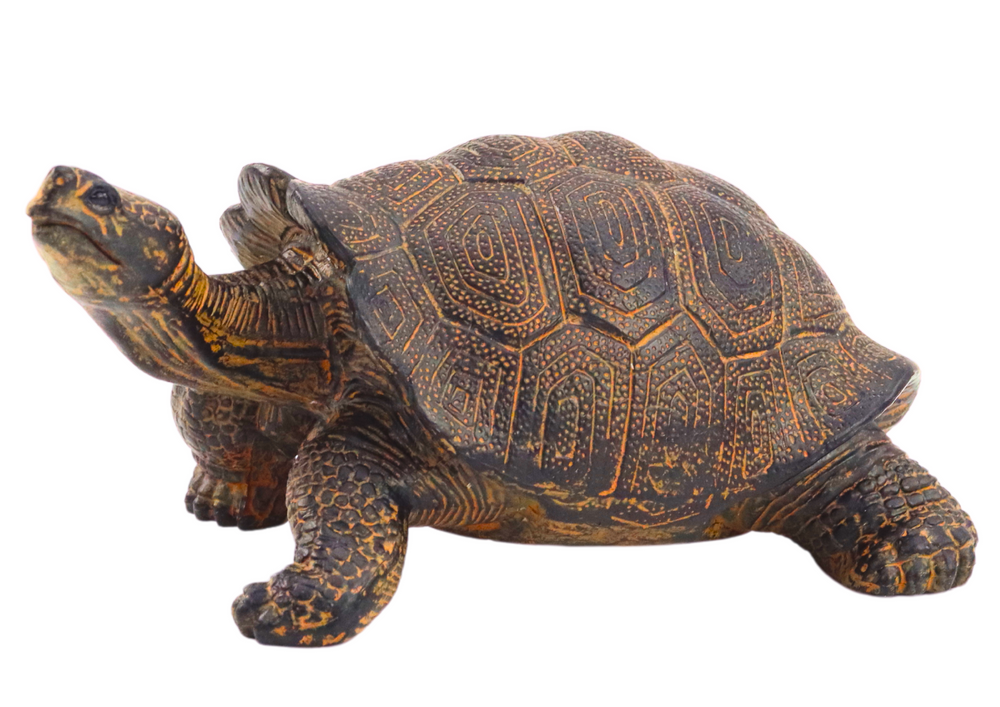 Collectible Figurine Turtle Reptile Terrestrial Black A