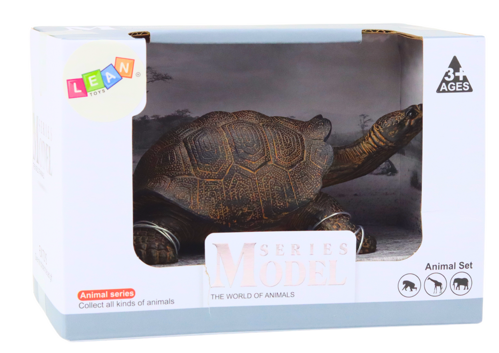 Collectible Figurine Turtle Reptile Terrestrial Black A