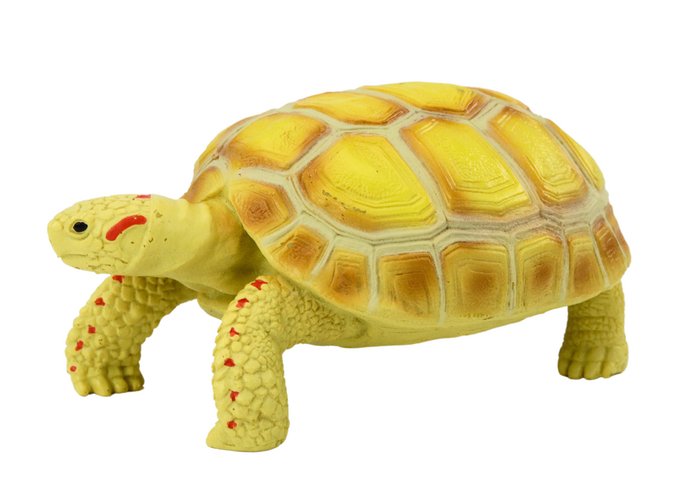 Collectible Figurine Tortoise Reptile Yellow C