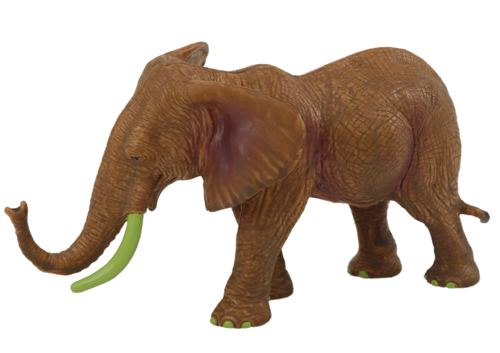 Collectible Figurine African Elephant Safari Brown