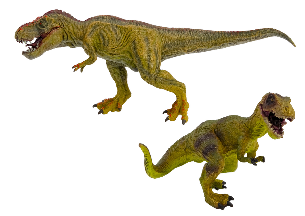 Dinosaur Figurines Tyrannosaurus With Small Set 2 pcs