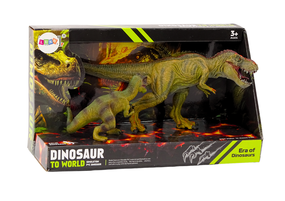 Dinosaur Figurines Tyrannosaurus With Small Set 2 pcs