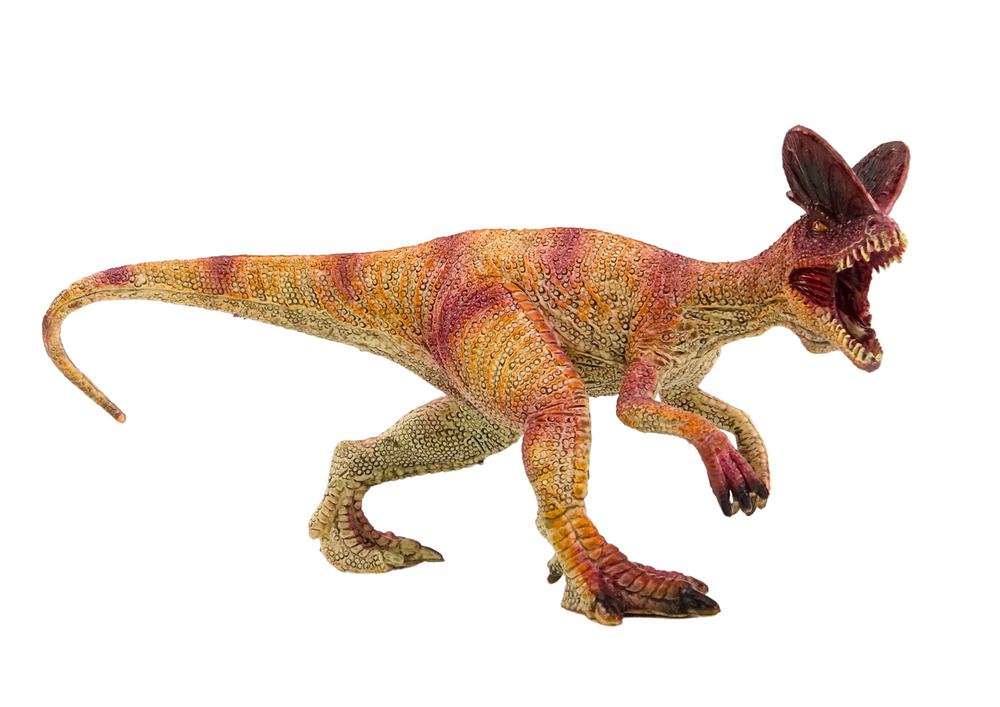 Collectible Figurine Dinosaur Dilophosaurus Red 1 El