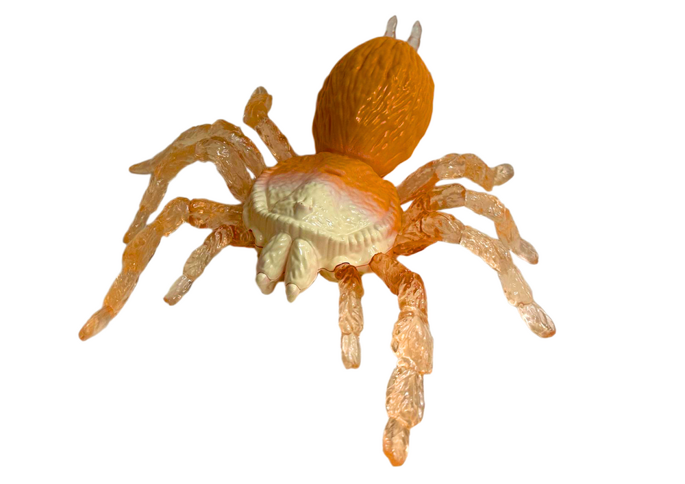 Stretchy Spider Figure Toy for Stretching Orange