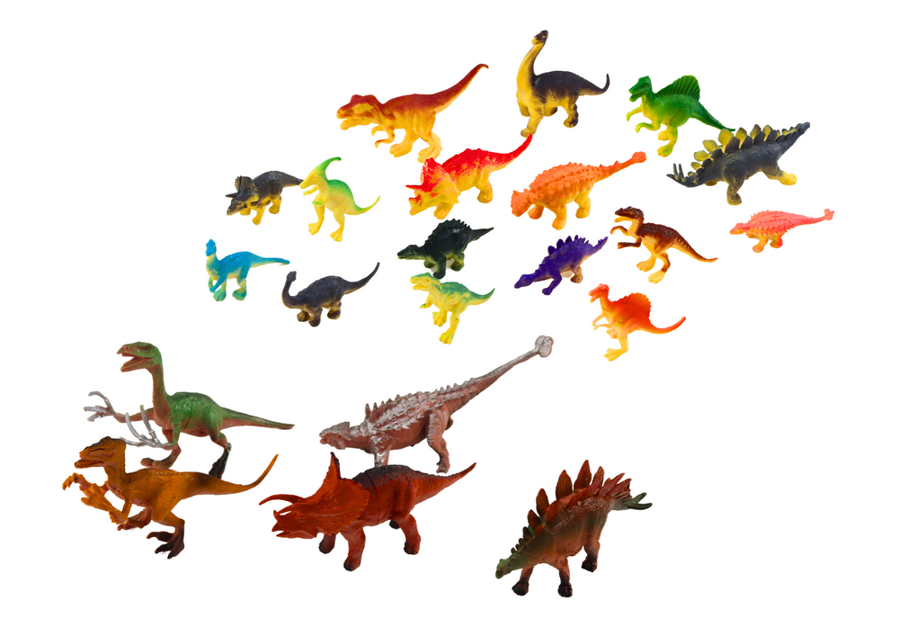 Dinosaur Figures Set Large Green Dinosaur 45 El