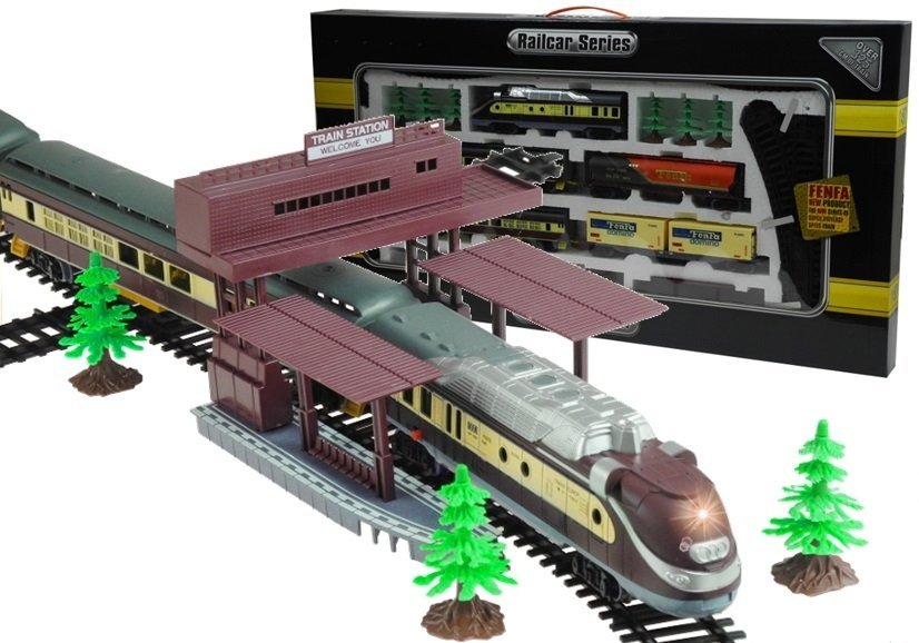 Fenfa Electric Train Set 5 Wagons Accessories