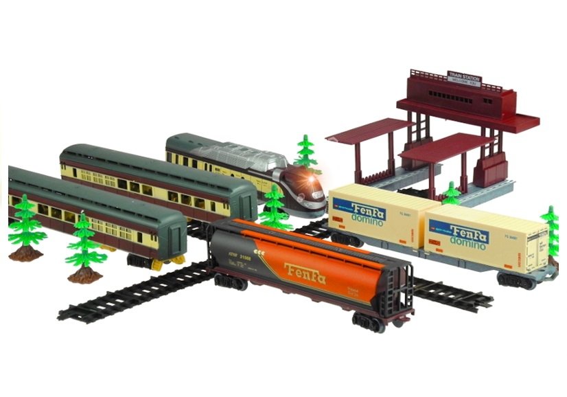 Fenfa Electric Train Set 5 Wagons Accessories