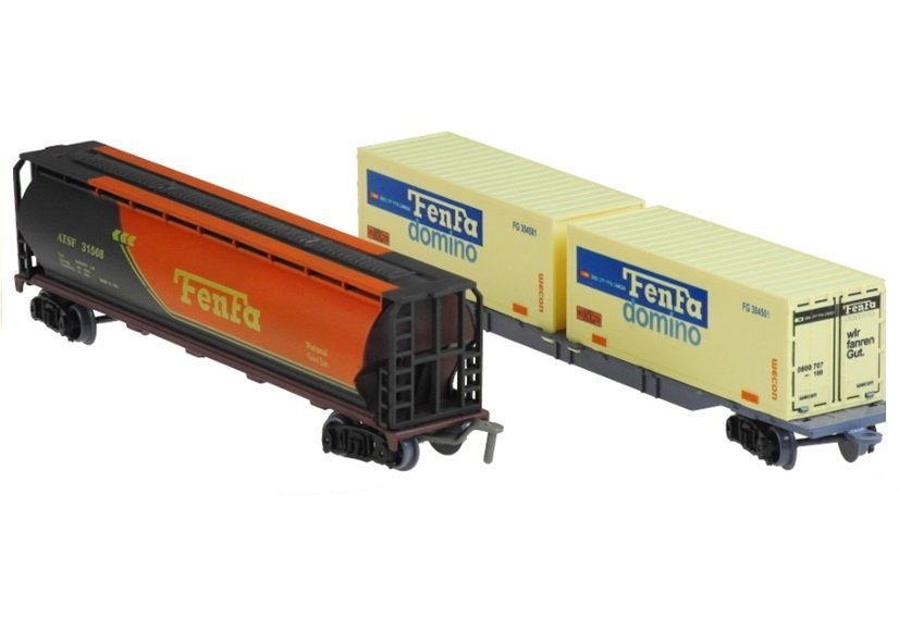 Fenfa Electric Train Set 5 Wagons Accessories