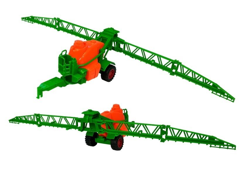 Set of Vehicle Farmer Tractor