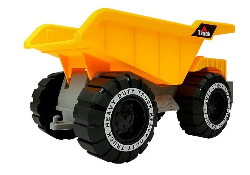 Tipper with trailer and Bulldozer 49 cm Construction site