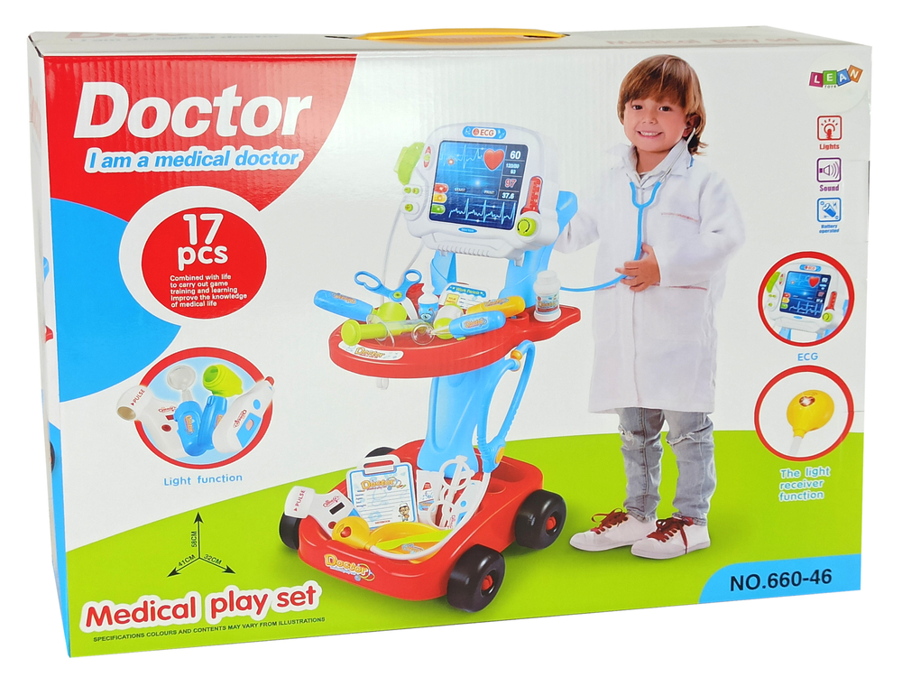 Doctor Trolley Set 17 Pieces