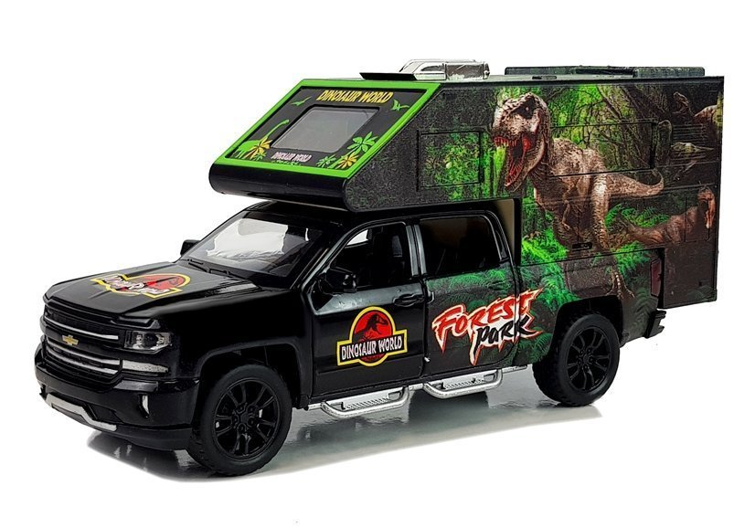 Camper with Dinosaurs 1:32 Black