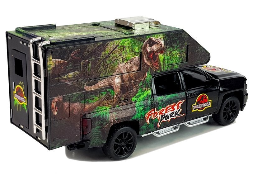 Camper with Dinosaurs 1:32 Black