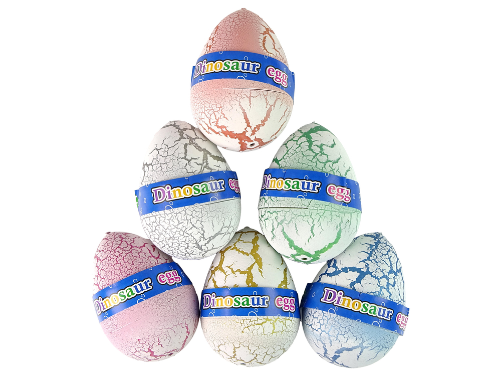 Hatching Magic Dinosaur Egg Growing 7.5 cm White