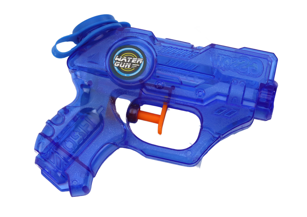 Mini Water Gun Handy, green,  blue, range 7-8 m