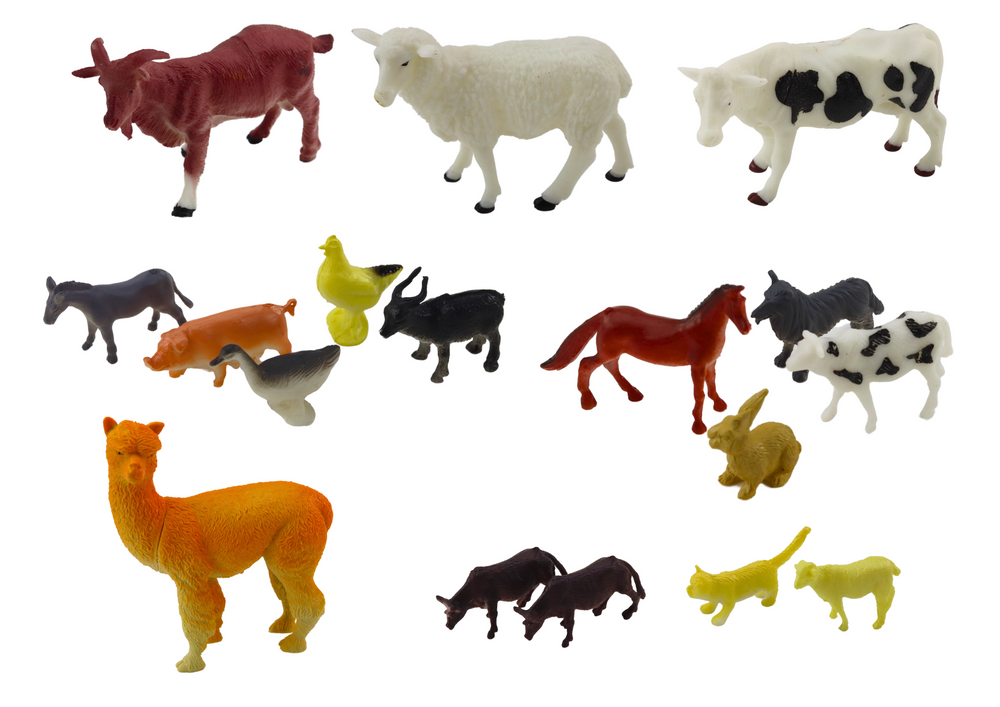 Animals Farm Accessories 26pcs