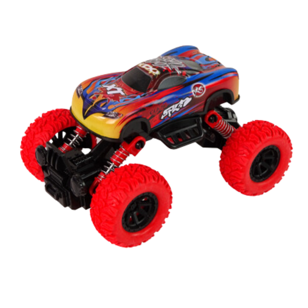 Auto Monster Truck Shock absorbers Rubber tyres Metal colours