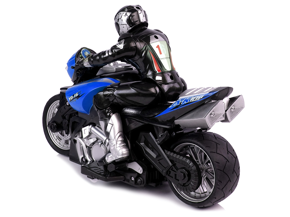 Sports Motorcycle R/C 2.4G 35m Range 1:10 Blue