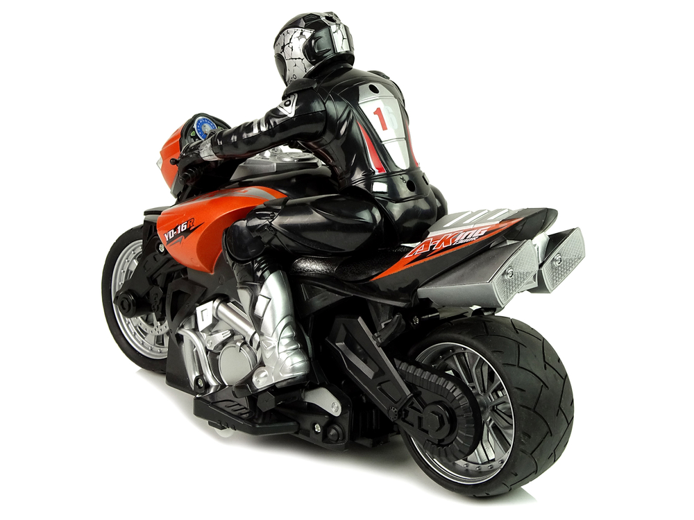 Sports Motorcycle 35m Range R/C 2.4G 1:10 Orange