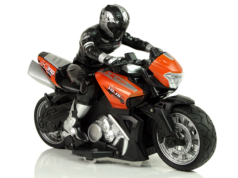 Sports Motorcycle 35m Range R/C 2.4G 1:10 Orange