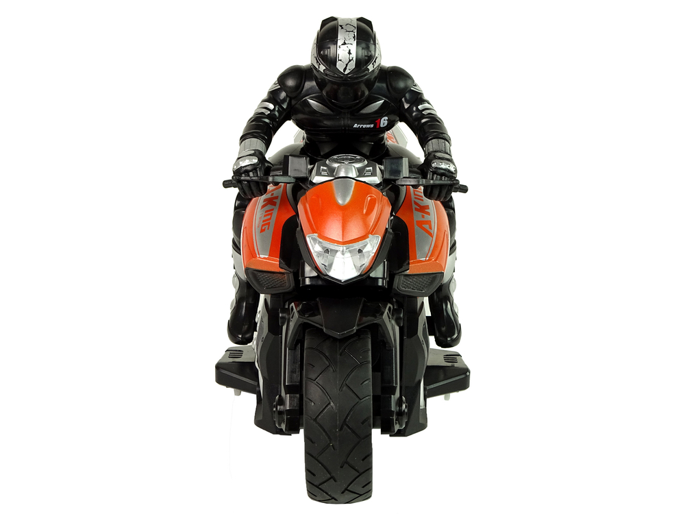 Sports Motorcycle 35m Range R/C 2.4G 1:10 Orange