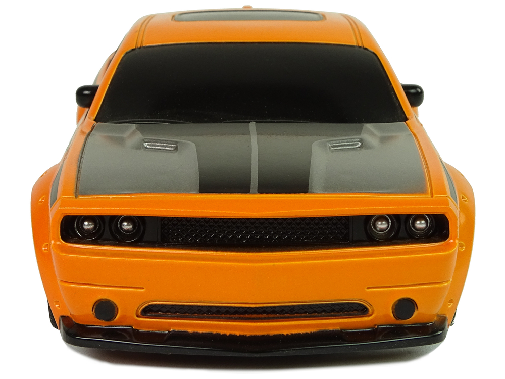 Remote Controlled Sports Car 1:24 Racing Orange 27 Mhz Pilot