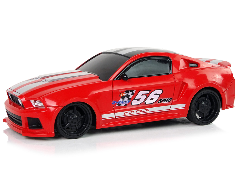 R/C Sports Car 1:24 Racing Red Tinted Windows