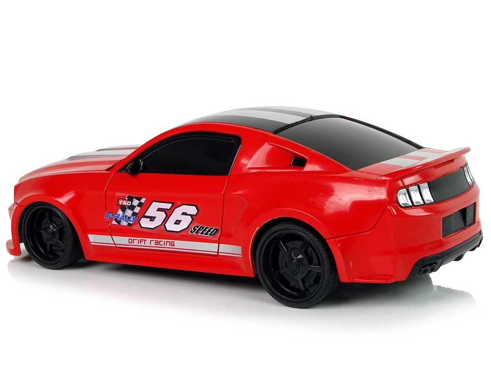 R/C Sports Car 1:24 Racing Red Tinted Windows