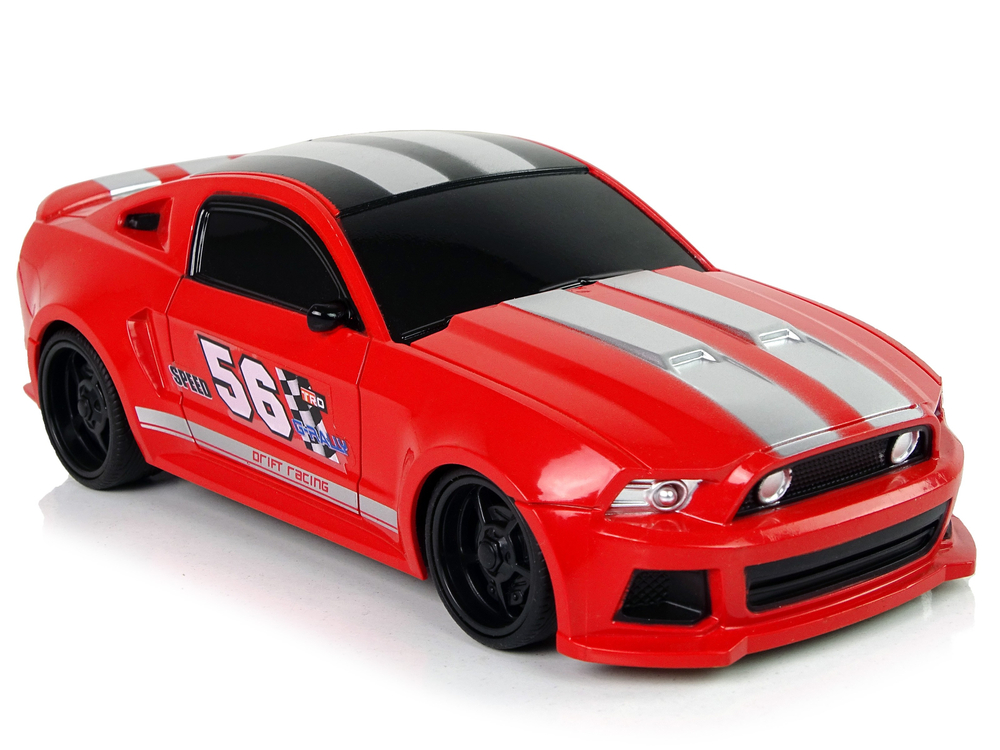 R/C Sports Car 1:24 Racing Red Tinted Windows