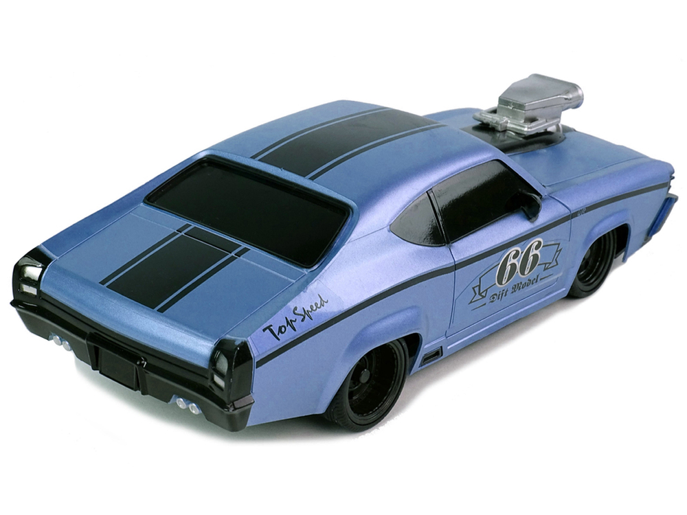 Радиоуправляемая машина на пульте Sports Car Classic 1:20 Blue Pilot