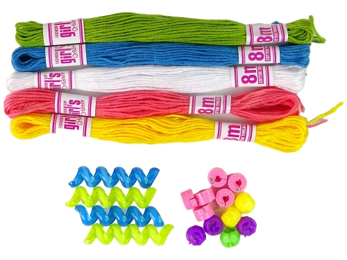 2 in 1 Hair Braiding Kit Beads