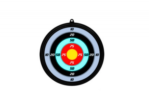 Archer Set Bow Shield Quiver Arrows 3 Pcs Light